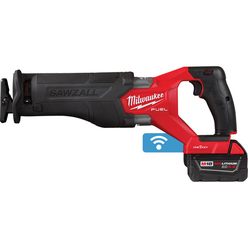 M18 Fuel Sawzall&reg; Reciprocating Saw Kit, 18 V, Lithium-Ion Battery, 3000 SPM Planification Entrepots Molloy