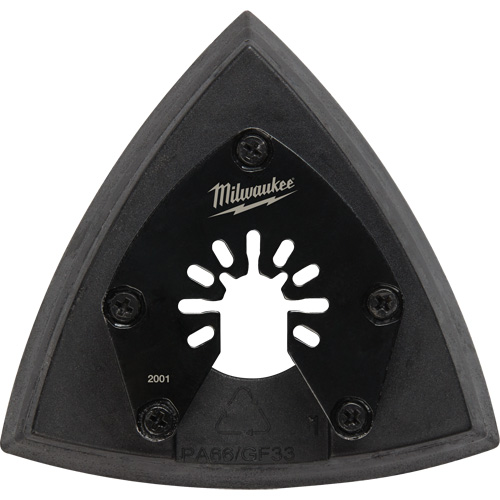 Patin de ponçage triangulaire 3-1/2" Open-Lok Planification Entrepots Molloy