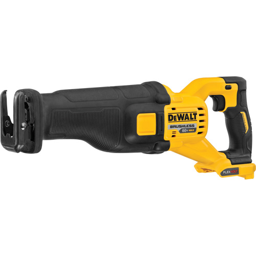 FlexVolt&reg; Max Brushless Reciprocating Saw (Tool Only), 60 V, Lithium-Ion Battery, 0-3000 SPM Planification Entrepots Molloy