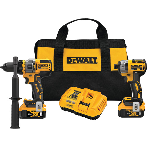 Ensemble de perceuse-visseuse &agrave; percussion sans balais et sans fil Max* avec Flexvolt Advantage et visseuse &agrave; chocs XR, Lithium-ion, 20 V Planification Entrepots Molloy