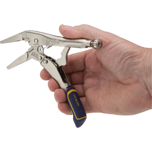 Vise-Grip&reg; Fast Release 6LN Locking Pliers with Wire Cutter, 6" Length, Long Nose Planification Entrepots Molloy