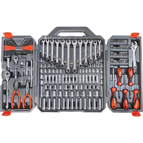 3/8" Drive 6 Point SAE/Metric Professional Tool Set Planification Entrepots Molloy