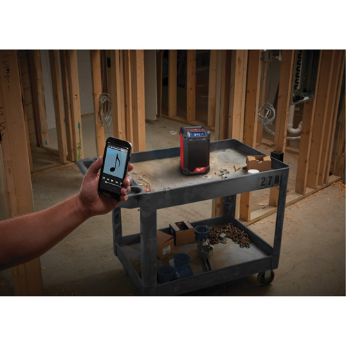 Radio et chargeur M12 (outil seulement), Lithium-ion, 12 V Planification Entrepots Molloy