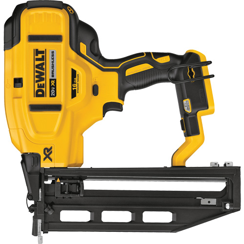 Cloueuse de finition droite Max XR sans fil pour clous de calibre 16 (outil seulement), 20 V, Lithium-ion Planification Entrepots Molloy