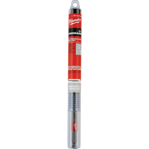 Foret de ligneur pour fibre de verre Shockwave Impact Duty, 13/16", Carbure Planification Entrepots Molloy