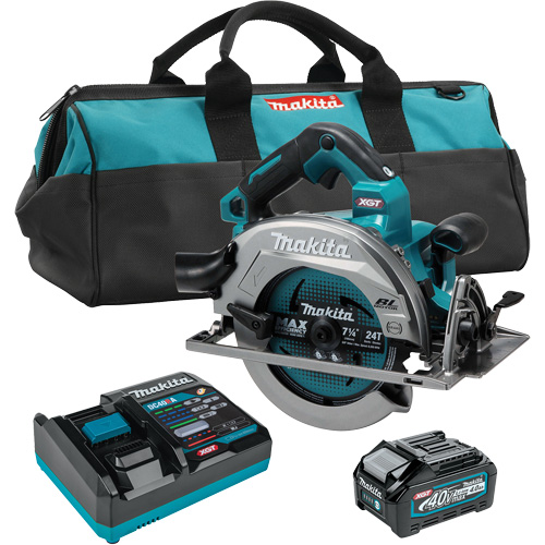 Max XGT&reg; Circular Saw Kit with Brushless Motor & AWS, 7-1/4", 40 V Planification Entrepots Molloy