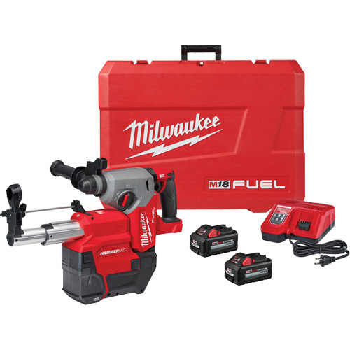 M18 Fuel SDS Plus Rotary Hammer Dust Extractor Kit, 18 V, 1", 2 ft-lbs., 1330 RPM Planification Entrepots Molloy
