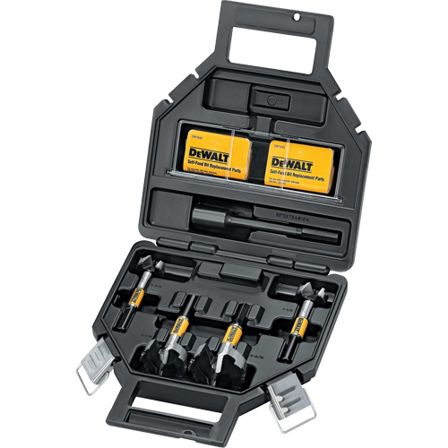 Self-Feed Bit Kit, 5 Pieces Planification Entrepots Molloy