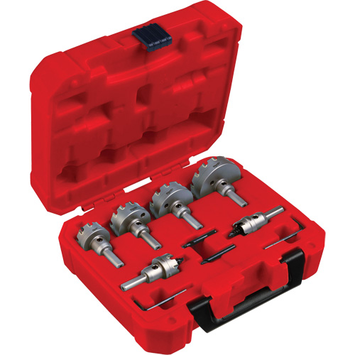 One-Piece Carbide Hole Cutter Set, 8 Pieces, Carbide Planification Entrepots Molloy