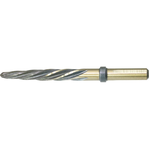Drillco&reg; Nitro Construction Reamer, 1/2", Spiral Flute, High Speed Steel, Straight Shank Planification Entrepots Molloy