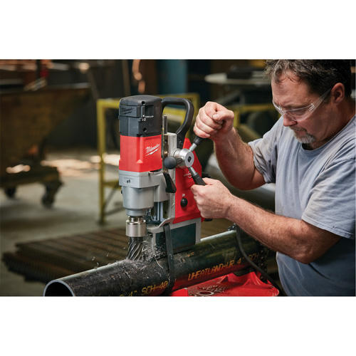 Ensemble de perceuse &eacute;lectromagn&eacute;tique, 1-5/8", Pression de la pointe 750 lb Planification Entrepots Molloy