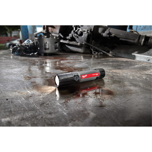 USB Compatible Compact Flashlight, LED, 800 Lumens, Rechargeable Batteries Planification Entrepots Molloy