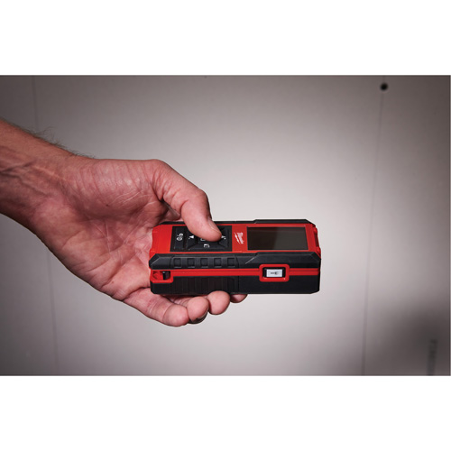 Laser Distance Meter, 0' - 330' (0 m - 100.6 m) Range, Digital (Electronic) Planification Entrepots Molloy