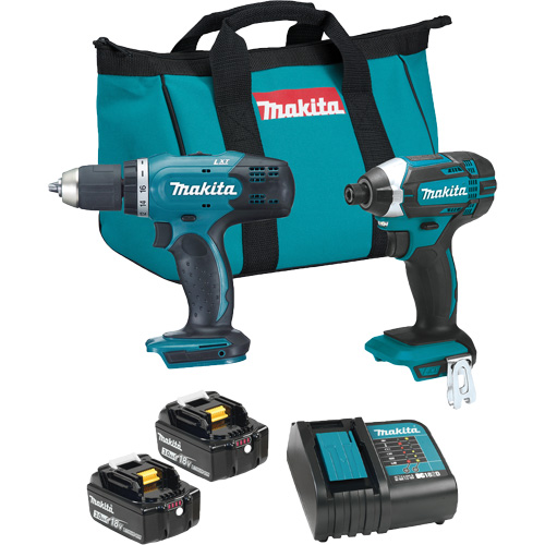 Ensemble de 2 outils LXT, 18 V Planification Entrepots Molloy