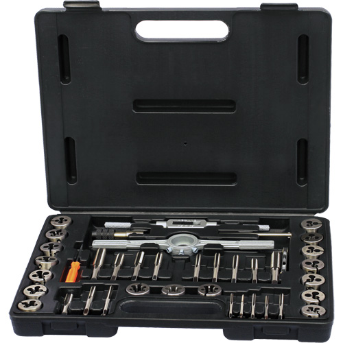 Drillco&reg; Metric Tap & Die Set, 36 Pieces Planification Entrepots Molloy