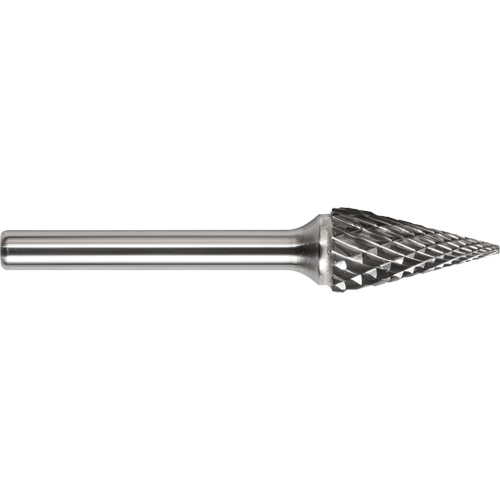 Drillco&reg; Single Cut Pointed Cone Burr, SM-42L2 Planification Entrepots Molloy