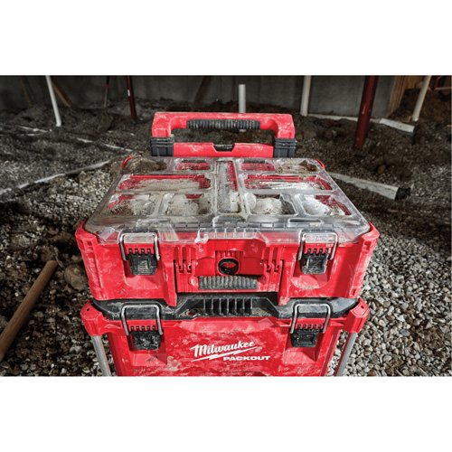 Organisateur grande capacit&eacute; Packout, 15-1/5" x 19-7/10" x 7", Rouge Planification Entrepots Molloy