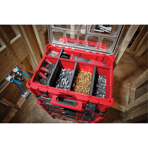 Organisateur grande capacit&eacute; Packout, 15-1/5" x 19-7/10" x 7", Rouge Planification Entrepots Molloy