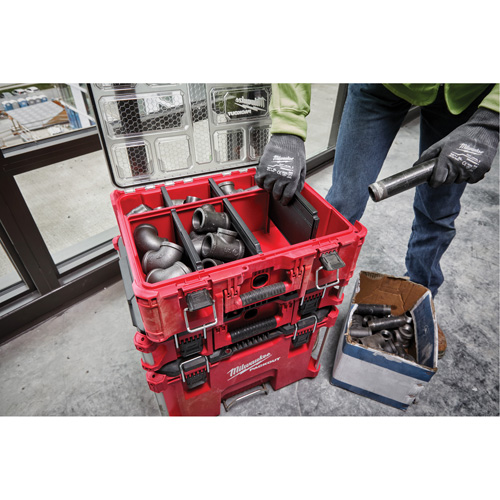 Organisateur grande capacit&eacute; Packout, 15-1/5" x 19-7/10" x 7", Rouge Planification Entrepots Molloy