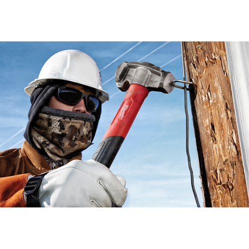 4-in-1 Lineman's Hammer, 32 oz., Fibreglass Handle, 15" L Planification Entrepots Molloy