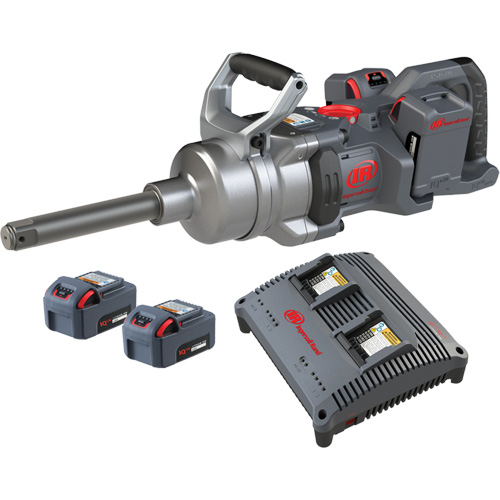 High Torque Cordless Impact Wrench Kit with 6" Anvil, 20 V, 1" Socket Planification Entrepots Molloy