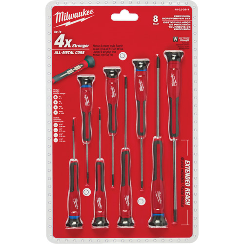 Jeu de tournevis de pr&eacute;cision, 8 mcx Planification Entrepots Molloy