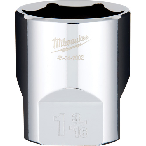 Prise SAE avec c&ocirc;t&eacute;s Four Flats, 1-3/16", Prise 1/2", 6 pans Planification Entrepots Molloy