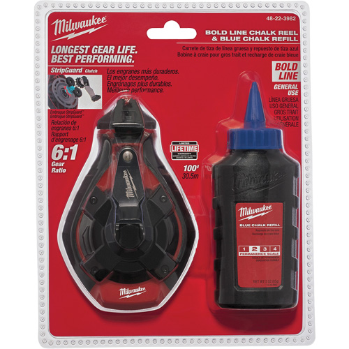 Bold Line Chalk Reel Kit Planification Entrepots Molloy