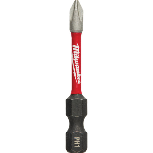 Embouts &agrave; percussion Shockwave Impact-Duty, Phillips, Embout #1, Prise 1/4", Longueur 2" Planification Entrepots Molloy