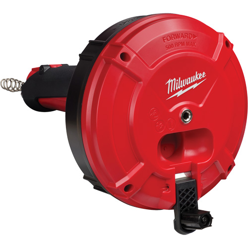 Furet Trapsnake avec dispositif d'alimentation et de retrait Cable-Drive, &eacute;lectrique, 25' Longueur du c&acirc;ble, 1/4" Diam&egrave;tre du c&acirc;ble Planification Entrepots Molloy