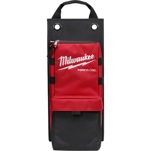 Sac pour sertisseur/coupe-c&acirc;bles polyvalent, Nylon, 2 pochettes, Noir/Rouge Planification Entrepots Molloy