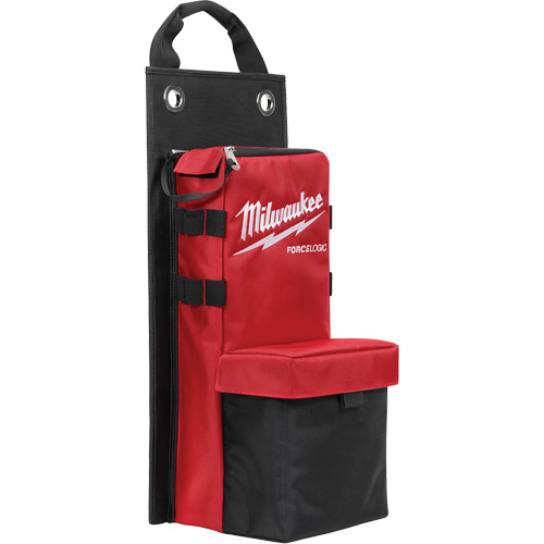 Sac pour sertisseur/coupe-c&acirc;bles polyvalent, Nylon, 2 pochettes, Noir/Rouge Planification Entrepots Molloy