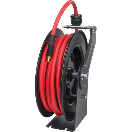 Hose Reel, Air/Water, 3/8" x 50', Single Hose, 300 psi Planification Entrepots Molloy