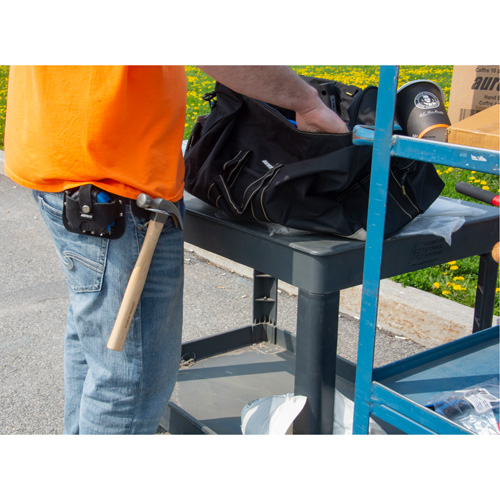 Porte-outil &agrave; anneau en acier, Support pour marteau, Cuir, 0 Poches Planification Entrepots Molloy