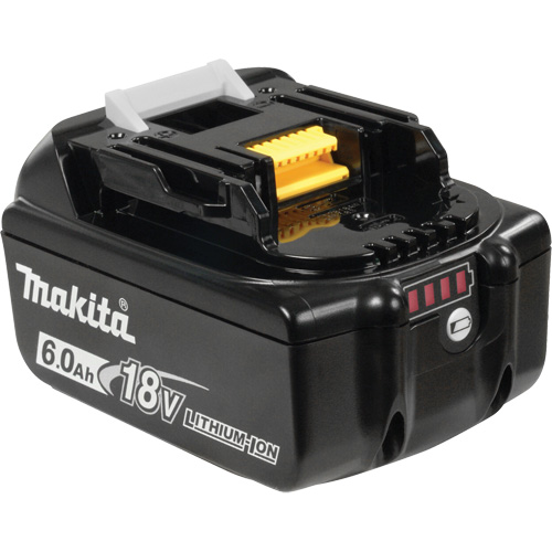 Battery, Lithium-Ion, 18 V, 6 A Planification Entrepots Molloy