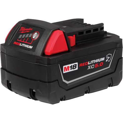Bloc-piles &agrave; capacit&eacute; &eacute;tendue Redlithium XC5.0, Lithium-ion, 18 V Planification Entrepots Molloy