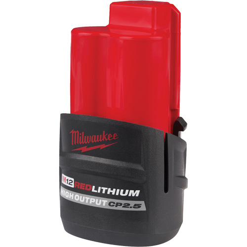 Batterie CP2.5 M12 Redlithium High Output, Lithium-ion, 12 V, 2,5 Ah Planification Entrepots Molloy
