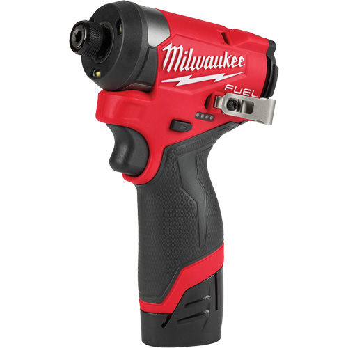 M12 Fuel Hex Impact Driver Kit, 1/4", 1500 in-lbs Max. Torque, 12 V, Lithium-Ion Planification Entrepots Molloy