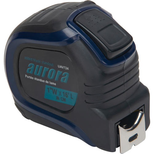 Ruban &agrave; mesurer, 1" x 16', Marques de goujon Imp&eacute;rial & m&eacute;trique Planification Entrepots Molloy