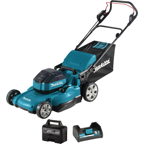 Tondeuse sans fil avec moteur sans balai, Pouss&eacute;e, &agrave; pile, Largeur de coupe 21" Planification Entrepots Molloy
