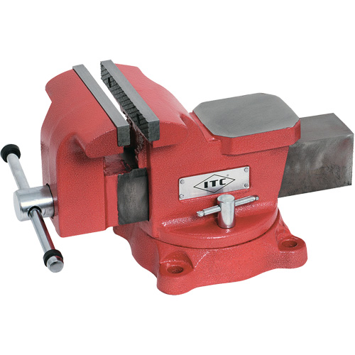 Swivel Base Mechanic's Vise, 6" Jaw Width, 3" Throat Depth Planification Entrepots Molloy