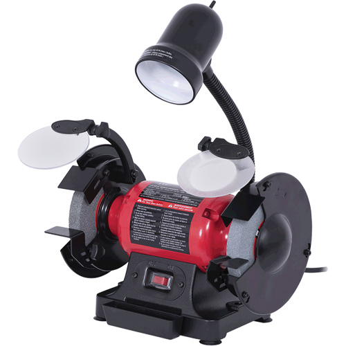 IBG-6 Meuleuse d'&eacute;tabli, Dia de roue 6", 1/2 CV, 3600 tr/min Planification Entrepots Molloy