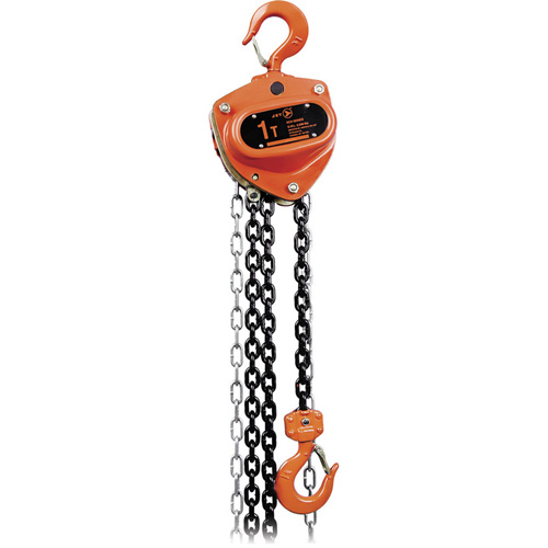 KCH Series Heavy-Duty Chain Hoist, 20' Lift, 1100 lbs. (0.5 tons) Capacity, Heat-Treated Alloy Steel Chain Planification Entrepots Molloy