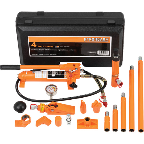 Ensemble de r&eacute;paration de carrosserie 4 tonnes Planification Entrepots Molloy