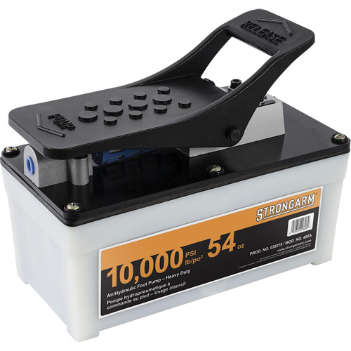 402A Pompe pneumatique/hydraulique &agrave; pied pour usage intensif Planification Entrepots Molloy