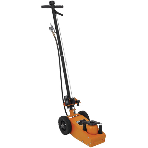 727A Truck Jack, 22 Ton(s) Capacity, 9" Lowered, 13-1/2" Raised, Air Hydraulic Planification Entrepots Molloy