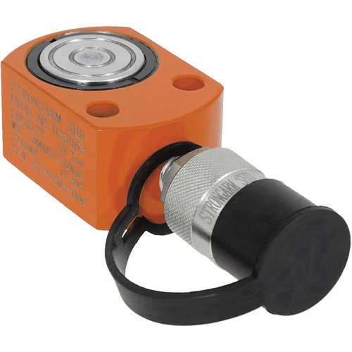 Super Heavy-Duty Low Height Single-Acting Cylinder, 0.39" Stroke, 10 Ton(s) Capacity Planification Entrepots Molloy