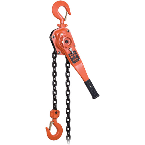KLP Series Heavy-Duty Lever Chain Hoist, 5' Lift, 6000 lbs. (3 tons) Capacity Planification Entrepots Molloy