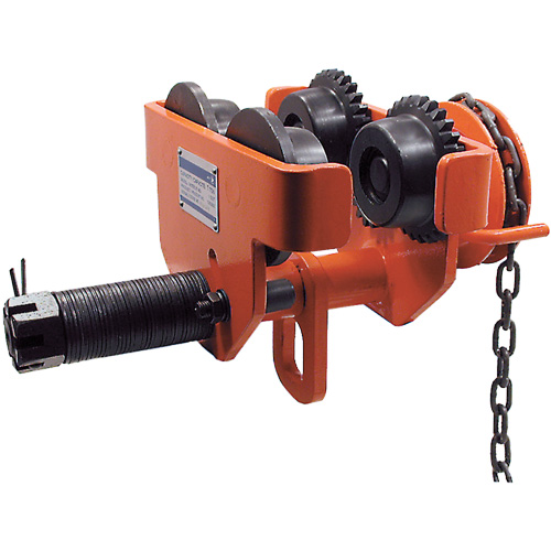 Chariot &agrave; engrenage pour usage intensif s&eacute;rie SGT, 10 000 lb (5 tonnes) Capacit&eacute;, 4-1/2" - 8-1/32" Planification Entrepots Molloy