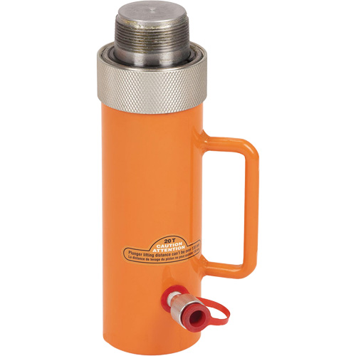 V&eacute;rins hydrauliques, Course de 5,04", Capacit&eacute; de 20 tonne(s) Planification Entrepots Molloy